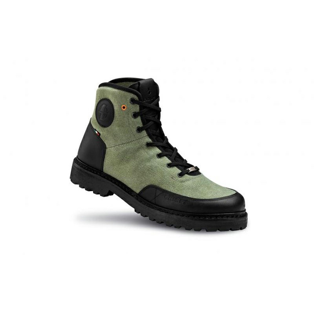 Chaussure Randonnée Crispi Opera Mid Vert Olive Noir Homme | NGP-1771253