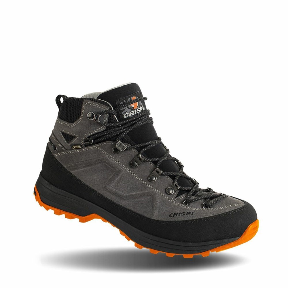 Chaussure Randonnée Crispi Crossover Pro Light Gtx Grise Orange Homme | JZB-6435009