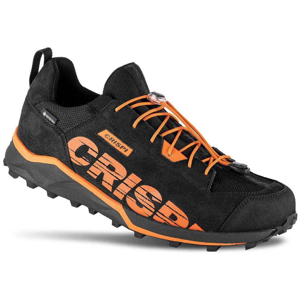 Chaussure Randonnée Crispi Attiva Mid Noir Orange Homme | FZU-9945576