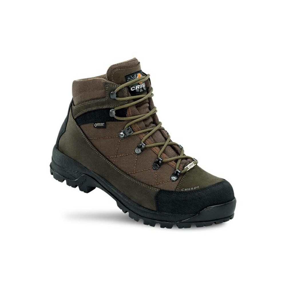 Chaussures De Chasse Crispi Falkon Evo Gtx Vert Olive Homme | RCU-8054534