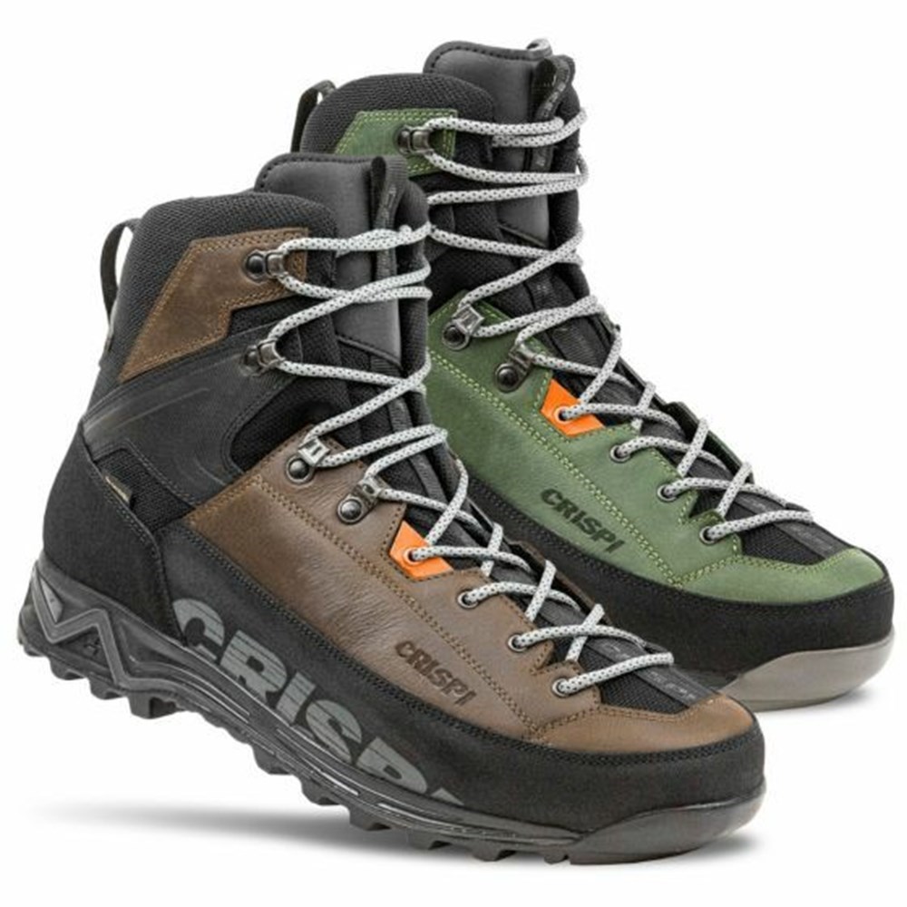 Chaussures De Chasse Crispi Altitude Gtx Vert Olive Homme | BBP-0922586