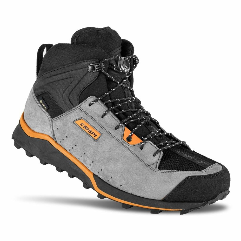 Chaussures De Chasse Crispi Attiva Mid Gtx Grise Homme | LSJ-5325429