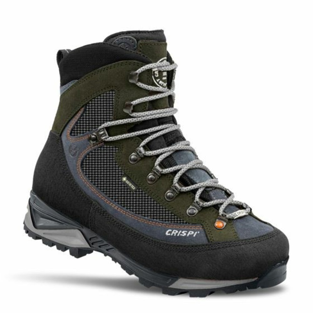 Chaussures De Chasse Crispi Colorado Ii Gtx Vert Noir Homme | WVM-1447277