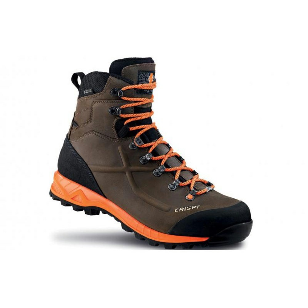 Chaussures De Chasse Crispi Valdres S.E. Gtx Marron Foncé Homme | XJL-9403961