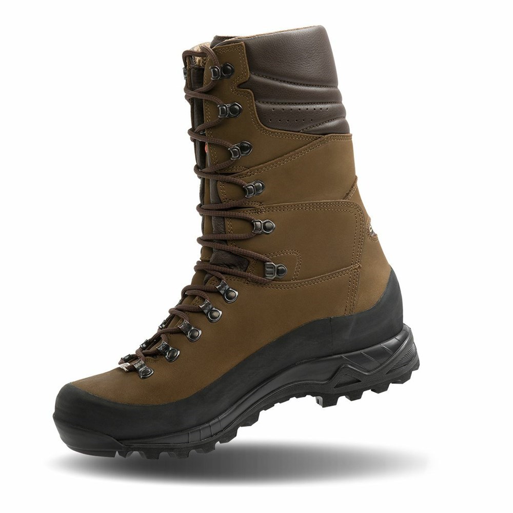 Chaussures De Chasse Crispi Hunter Htg Gtx Insulated Marron Homme | EKY-2099477