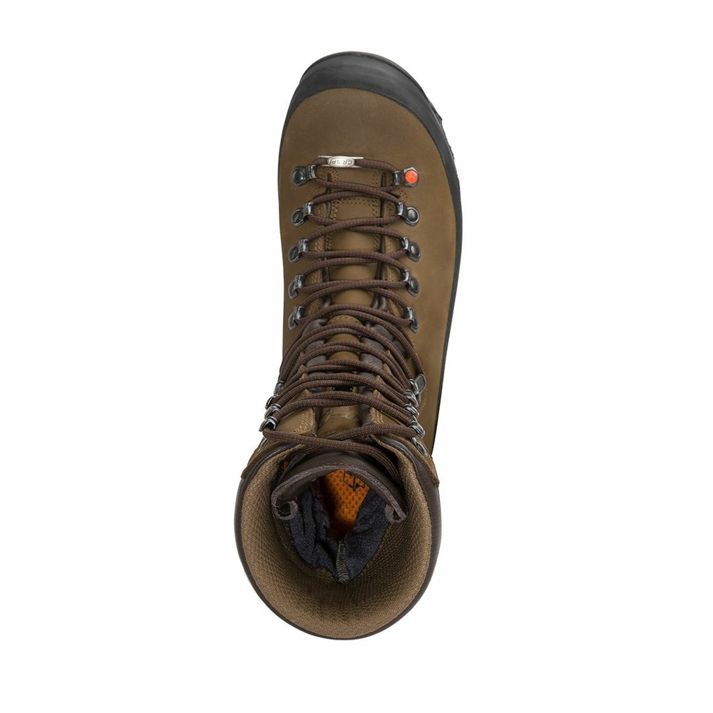 Chaussures De Chasse Crispi Hunter Htg Gtx Insulated Marron Homme | EKY-2099477