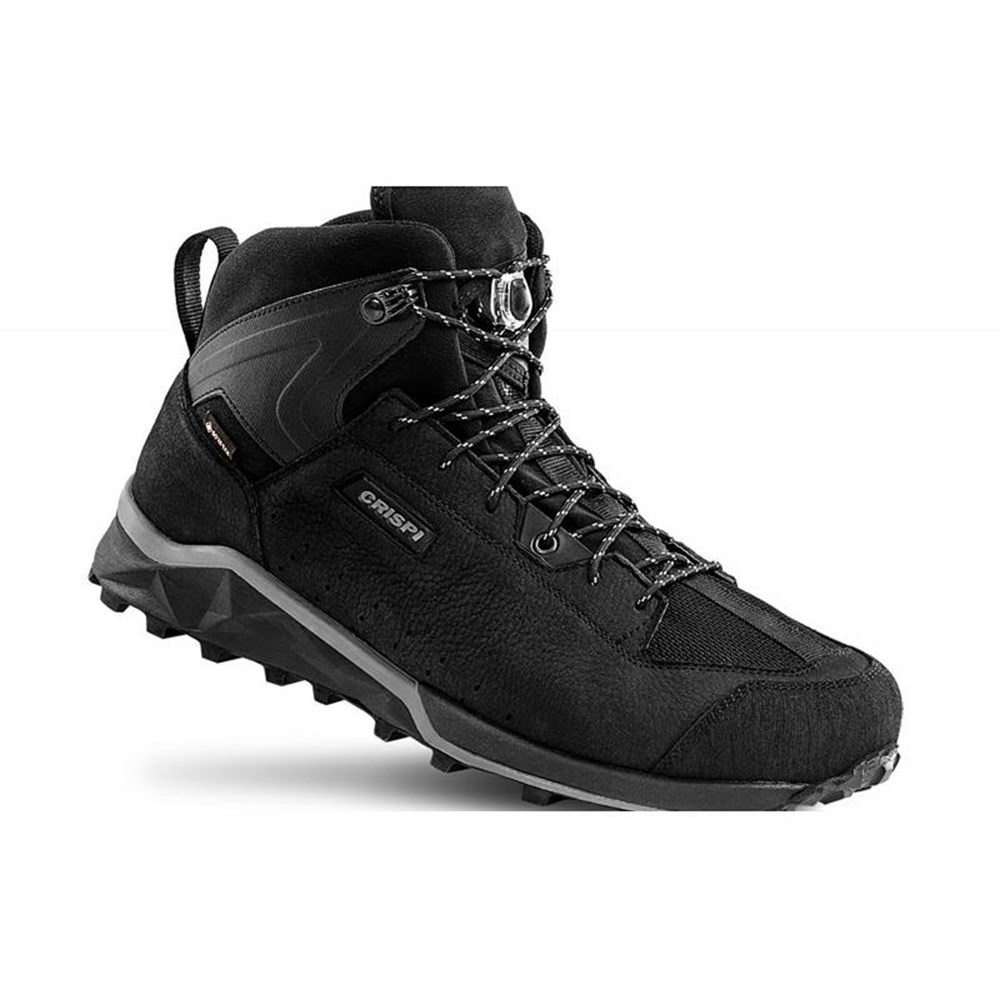 Chaussures De Chasse Crispi Attiva Mid Gtx Noir Homme | KGY-0306185