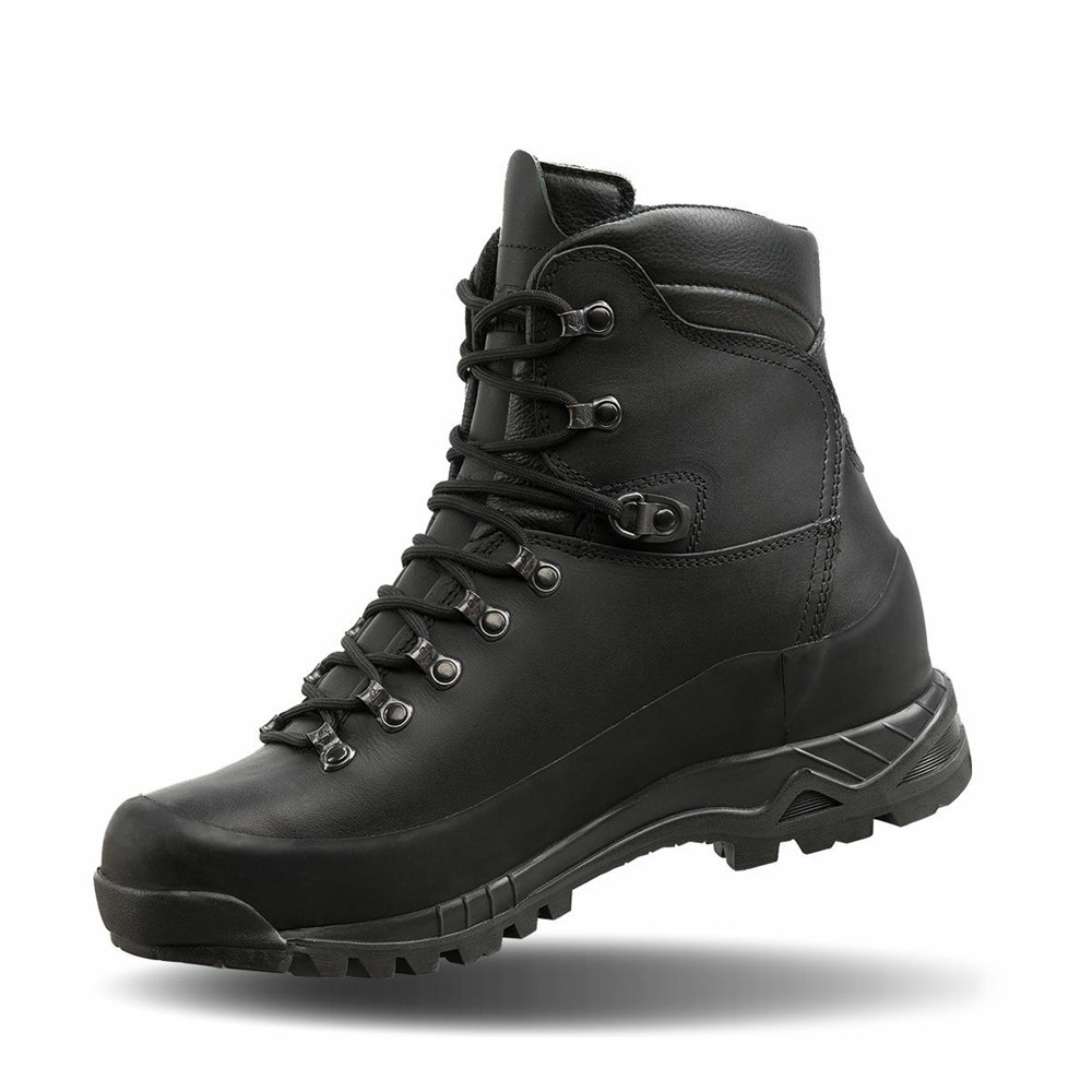 Chaussure Militaire Crispi Nevada Black Gtx Noir Homme | VIO-6655477