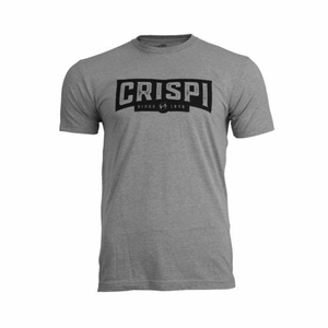 T Shirts Crispi Since 75 Grise Foncé Homme | MGC-2097573