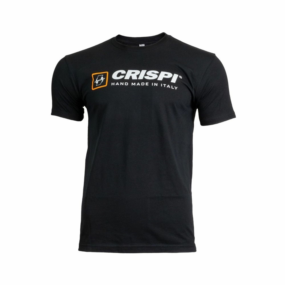 T Shirts Crispi Shop Noir Homme | XPC-7675902