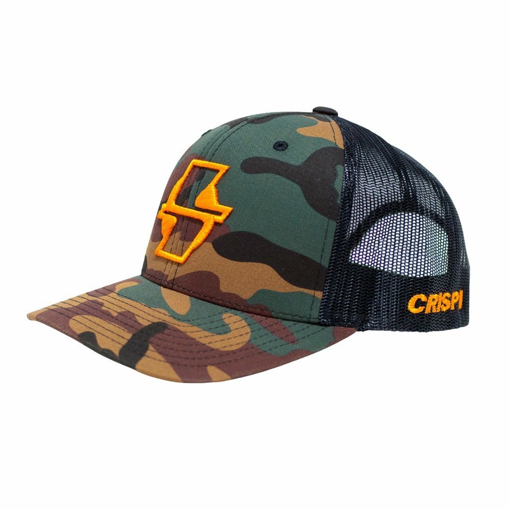 Chapeaux Crispi Yupoong Snapback Camouflage Homme | MZH-2183585