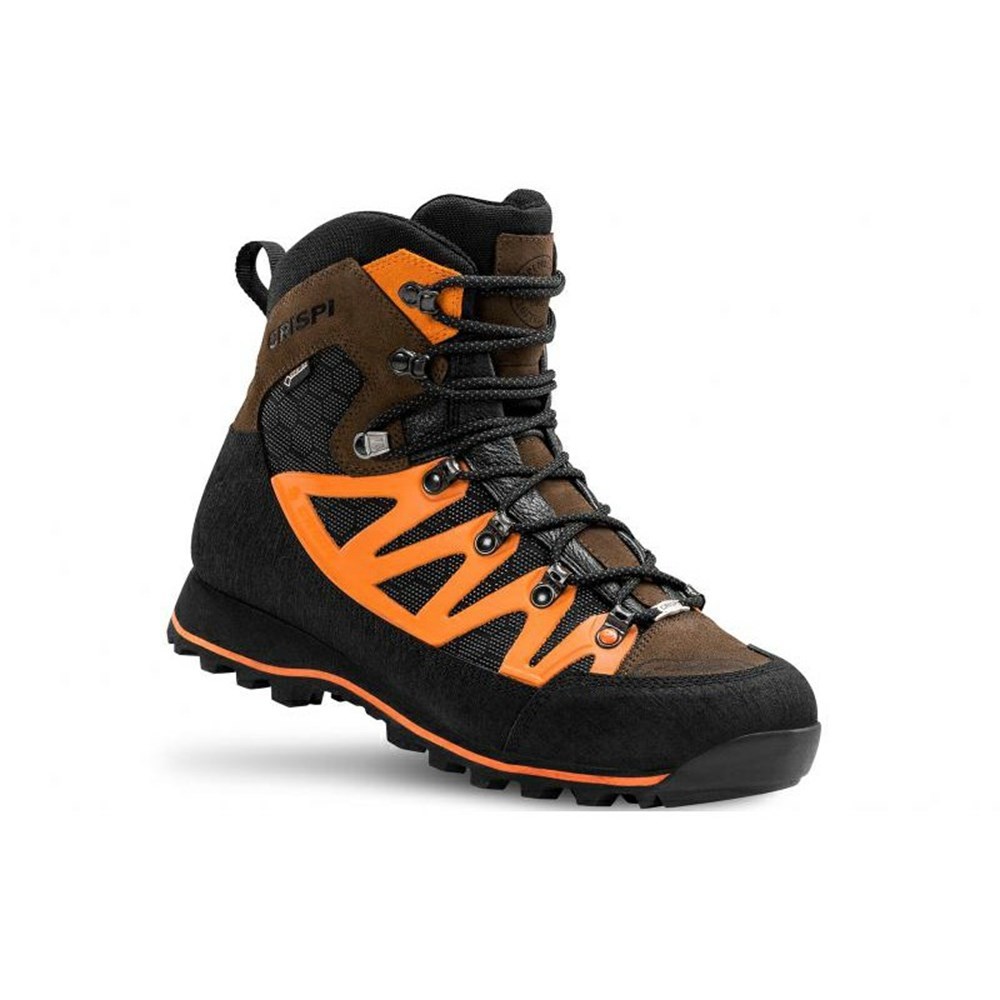 Chaussures De Chasse Crispi Ascent Evo Gtx Marron Orange Homme | LQU-1106122