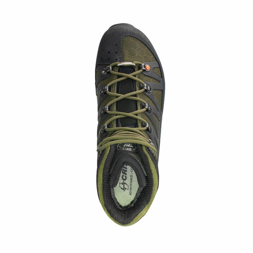 Chaussures De Chasse Crispi Thor Ii Gtx Vert Olive Homme | NBT-1250313